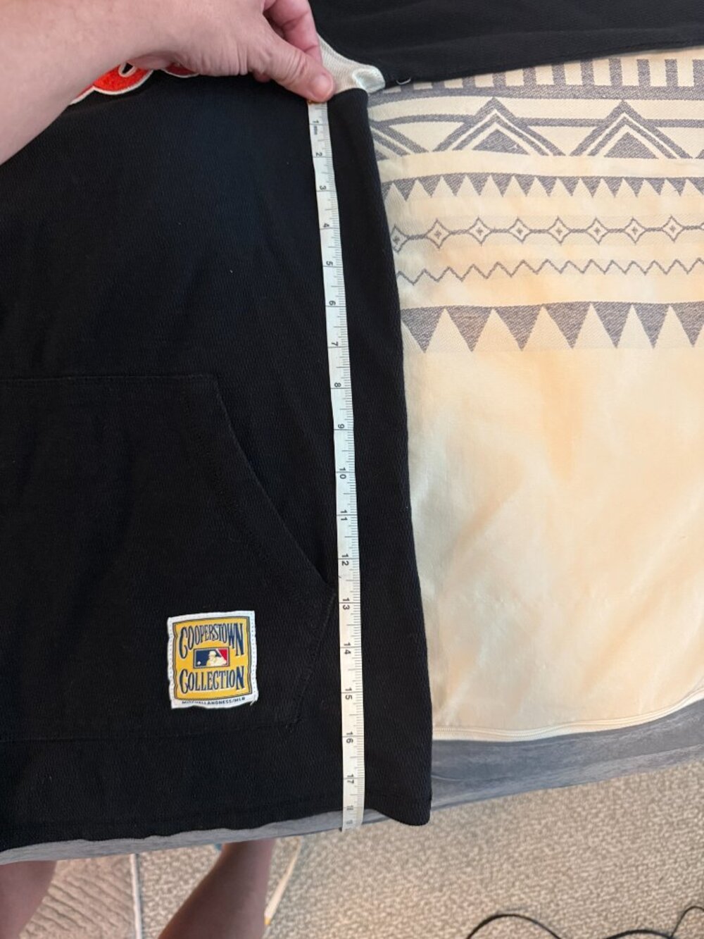 Authentic MLB Giants Hoodie Bought at Giants Stadium. Bonus Polo Hoodie - Picture 14 of 16